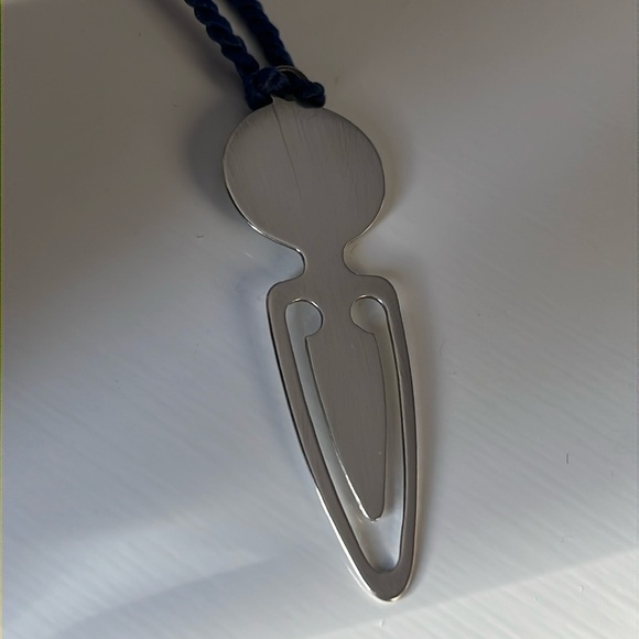 Inman Sterling Small Modern Bookmark - Picture 2 of 8